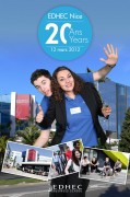 20 ans du Campus Edhec - Nice - 12 mars 2012 - Photomontage -  