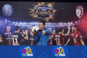 La Française des Jeux - Partenariat FDJ / Coupe de la Ligue - Stade de France - 23 avril 2016 - Photocall
