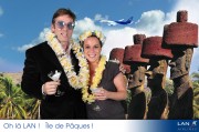 Coups d Eclat Agency - Lan Airlines Party - L'Arc - Photomontage -  2010 June 22th