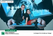 BNP PARIBAS - Internal Event - in their office - February 9th 2016 - Photomontage