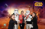 Agence CWT Meetings - Lancement du jeu Star Wars sur XBOX 360 - chez Microsoft - 12 avril 2012Photomontage -  